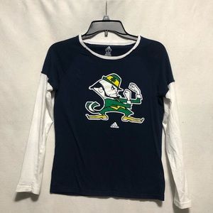 Adidas Notre Dame Fighting Irish Mascot shirt